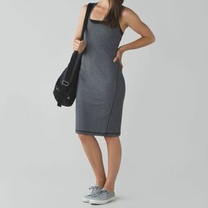 Lululemon “Go for it” open back dress, size medium